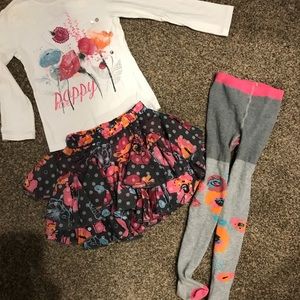 Poppy skirt set with leggings